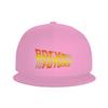 Back To The Future Movie Logo Baseball Caps Snapback Fashion Baseball Hats Breathable Casual Casquette Outdoor for Unisexs WoUnisexs
