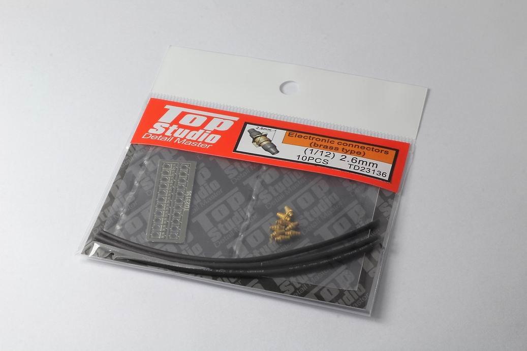 

Top Studio Electronic Brass TD23136 1/20-1/24 Connector, Type, 2.60,