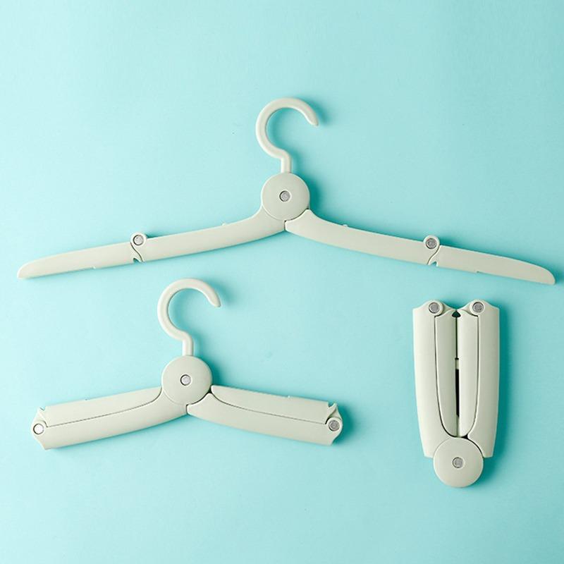 Foldable Clothes Hanger Travel Hanger Folding Cloth Hanger Closet Organizer Hanger For Clothes Drying Rack Wardrobe Clothes Rack