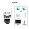 V380 Solar 4G Low Power Dual Lens Outdoor Waterproof HD Camera
