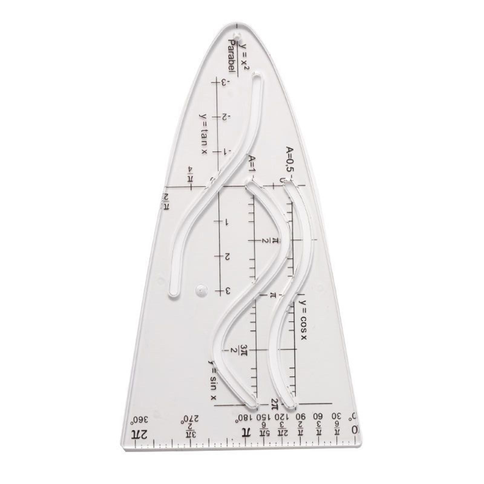 

Параболический трафарет Математический шаблон кривой Параболическая линейка Параболический трафарет Параболический трафарет для студентов Офисная живопись 1