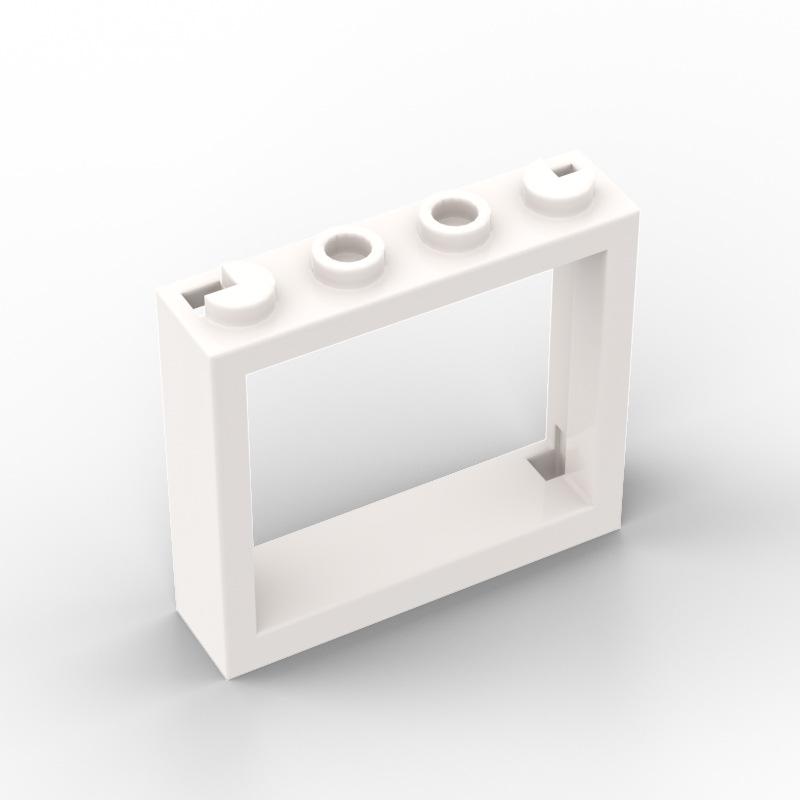 30pcs Building Blocks Technicalal Parts 1x4x3 Window Frame MOC Compatible With Brands Toys for Children 60594