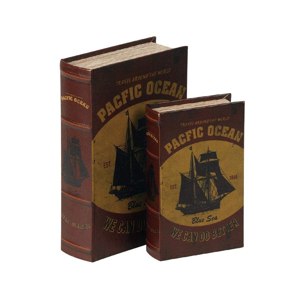 Toyo Sekiso Small Item Storage Box BOOK BOX, Open Cover Type, Set of 2, 28432