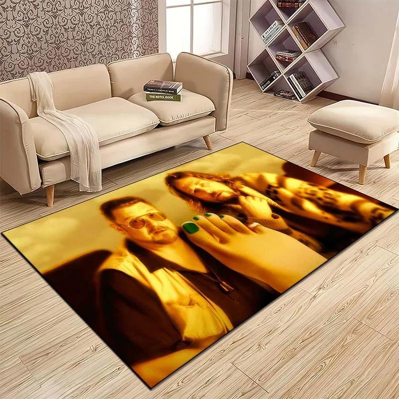 The Big L-Lebowski Pattern Carpet Kitchen MatEntrance Doormat Bedroom Floor Decoration Living Room Carpet Bathroom Anti-slip Rug