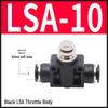 Pneumatic SA4/6/8/10 Pipe One-Way Throttle Valve Air Hose Connector