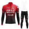 Long Sleeve  Sweat-absorbing Quick-drying Highway Spring and Autumn Men's and Women's Cycling Suit 2026 Autumn Breathable Cycling Suit Set