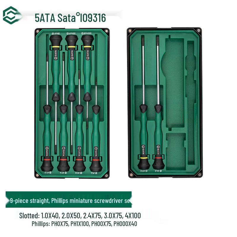 Miniature Screwdriver Set: Slotted & Phillips Heads for Mobile Phones & Watches