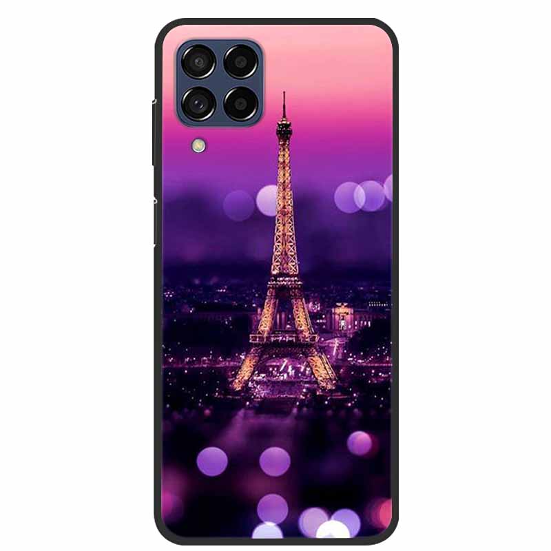 Für Samsung Quantum3 Hülle Blumen TPU Weiches Silikon Rückabdeckung Handyhülle Für Samsung Galaxy Quantum 3 5G Hülle SM-M536S Funda