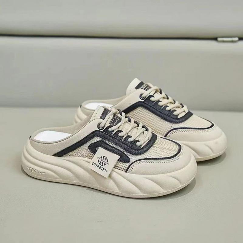 

Fashion breathable mesh women s shoes 2025 spring and summer new women s daily casual sports shoes children s Korean version of low-top shoes 40