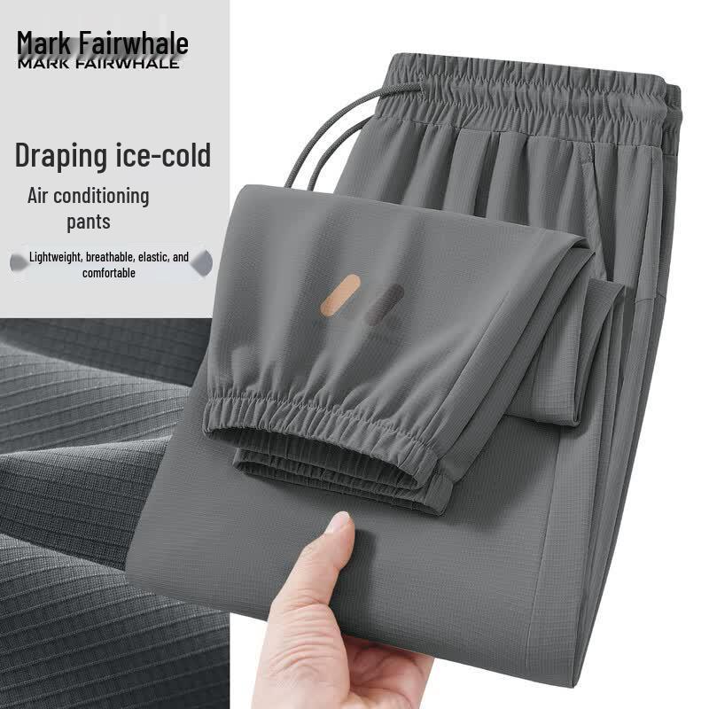 Mark Fairwhale Men s Quick-Dry Ice Silk Jogger Pants 2XL