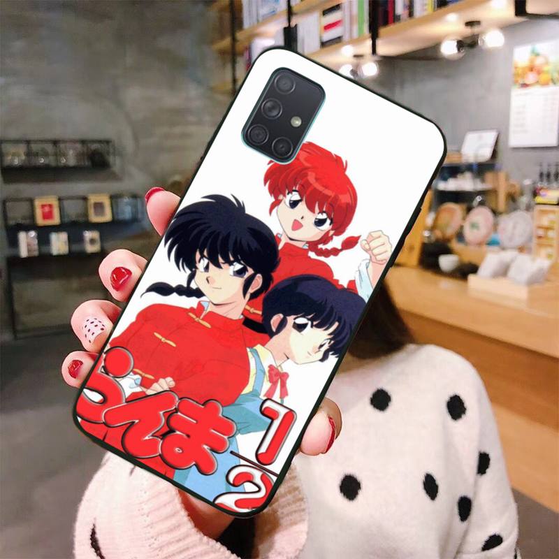 USAKPGRT Ranma 1 2 Painted Phone Case For Samsung Galaxy A21S A01 A11 A31 A81 A10 A20E A30 A40 A50 A70 A80 A71 A51