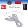 USB 2.0 A-Type Male to 5.5 x 2.5mm DC 5V Power Plug Connector Router Speaker Charging Cable