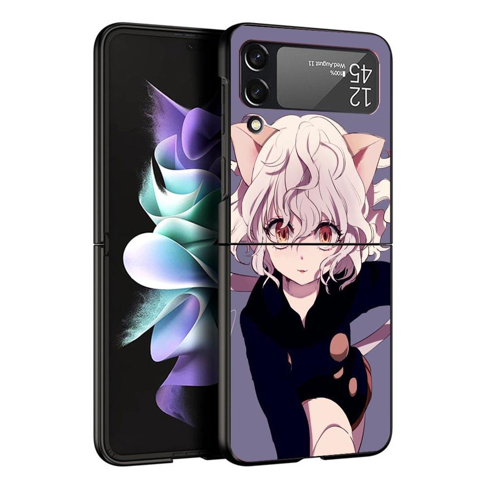 

Huner X-Hunters Nephelpito Black Phone Case For Samsung ZFlip7 ZFlip6 ZFlip5 ZFlip4 ZFlip3 5G Hard Protective Galaxy Z Flip 3 4 Samsung Z Flip 4