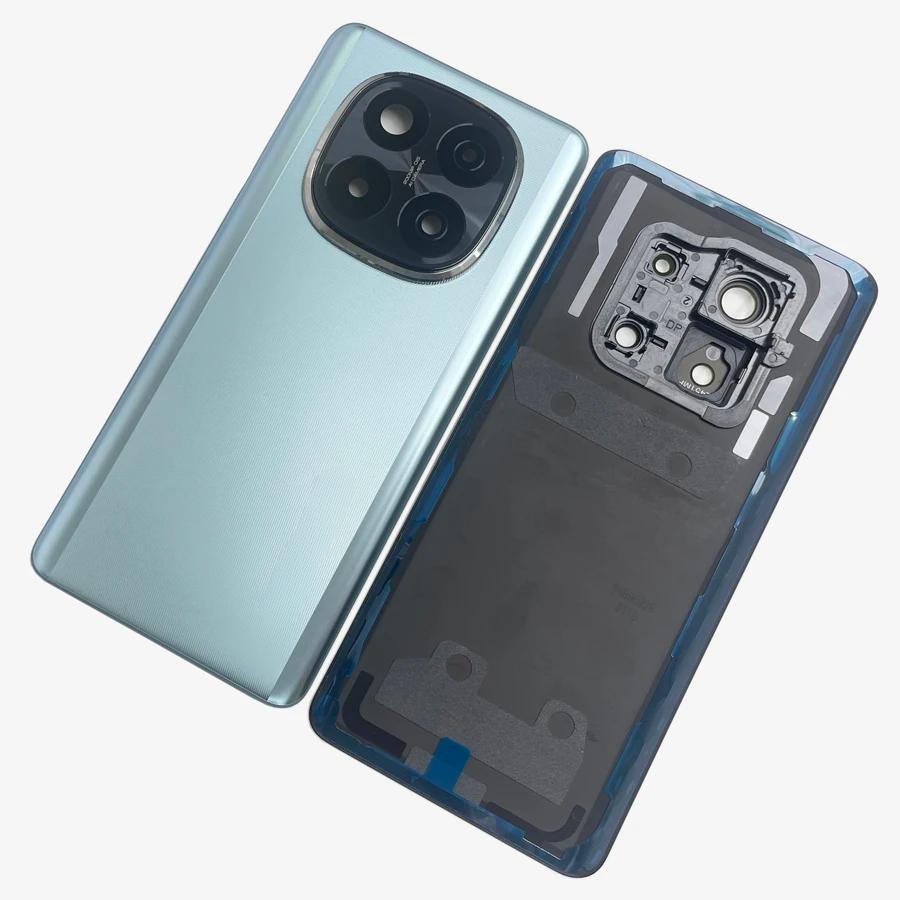 Чехол для Note 14 Pro+ Для Xiaomi Redmi Note 14 Pro Plus Задняя крышка Замена аккумулятора, Задний корпус +Объектив камеры +NFC зелёный