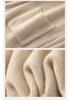 Heavyweight Stand Collar Wool Cardigan - Versatile Casual Solid Color for Autumn/Winter