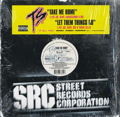 12inch Record TERROR SQUAD - Take Me Home / Let Them Things Go B000346711 Street Records 2004 US Rap & Hip-Hop/R&B Used