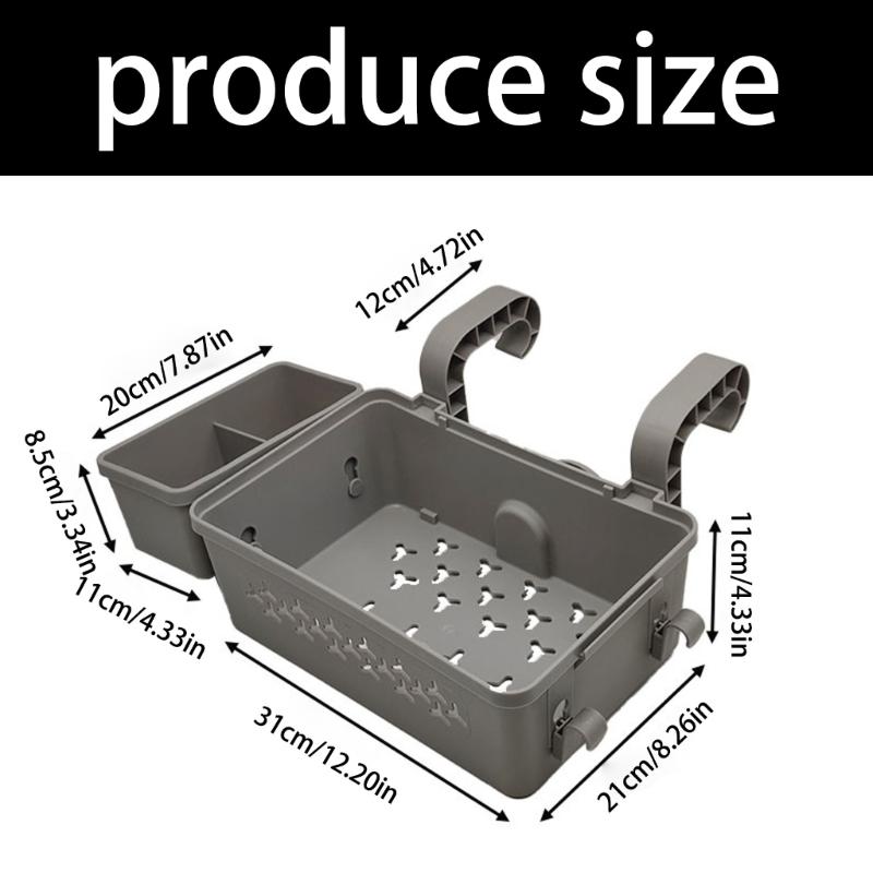 Large Capacity Pool Storage Basket Poolside Storage Organizers Hanging Pool Organizers Pool Accessories Holder Enduring