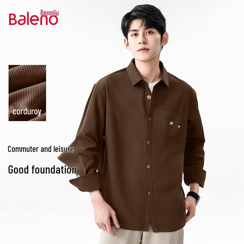 Baleno Men's Long Sleeve Casual Shirt