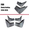 For Skoda Kodiaq 2018- Auto Accessories Car Fender Splash Mudguard Mud Flaps Splash Guards Flaps Front Rear Mud Flap