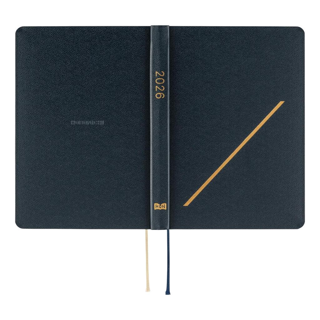 Hobonichi Techo 2026 HON English Edition Slash Navy
