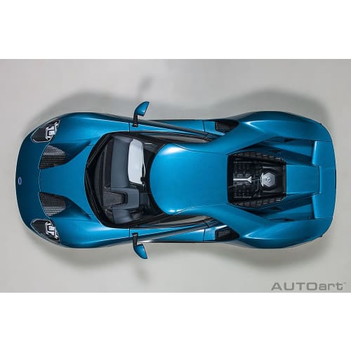 AUTOart 1/12 Scale Ford GT 2017 Metallic Blue Finished Product 12107