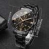 Luxury Mens Business Watches Fashion Roma Dial Men Quartz Watch Calendar Wristwatches for Man Clock Reloj Hombre