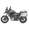 Aluminium-Seitenkoffer für Suzuki V-Strom 1050 / XT 20-25 GX38-45 silber