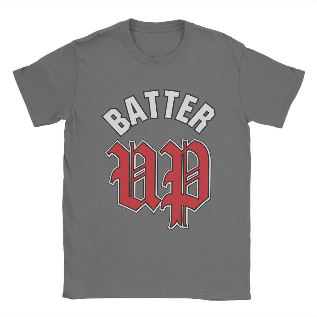 Babymonster Batter Up T-Shirts für Herren, reine Baumwolle, originelles T-Shirt mit Rundhalsausschnitt, Kurzarm, Geschenkidee
