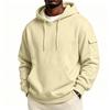 Herren Kapuzenpullover mit Taschen Lässig Bequem Pullover Sweatshirt