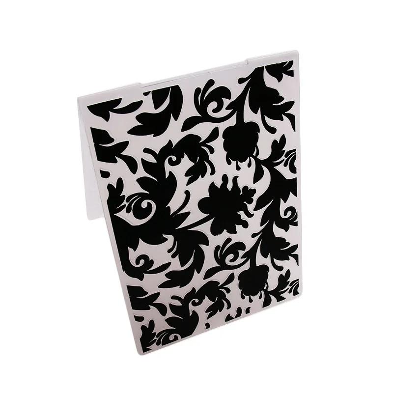 1 stücke Neue Blume Kunststoff Präge Ordner Vorlage Für Diy Scrapbooking Papier Karte, Der Dekoration