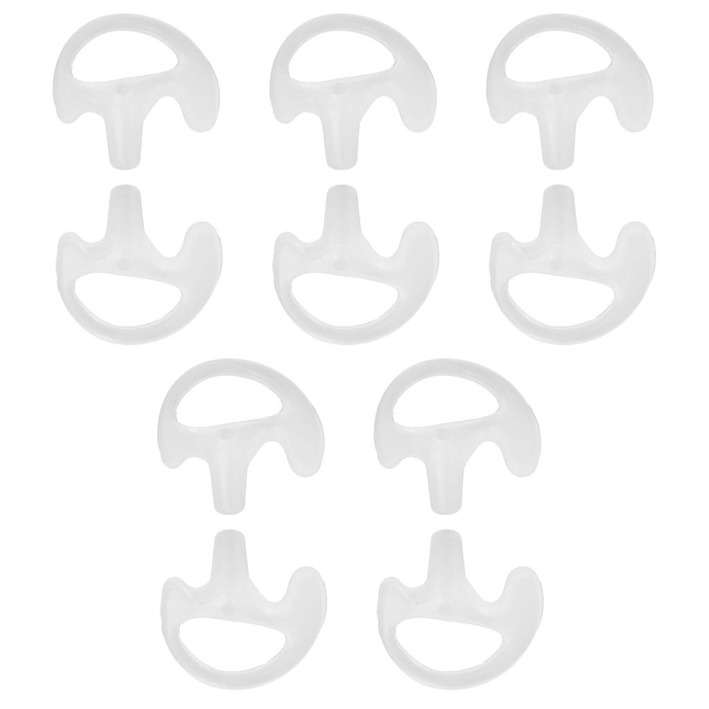 Two Way Radio Ear Mold Replacement Eco Friendly Silicone Walkie Talkie Earmold for Two Way Radio