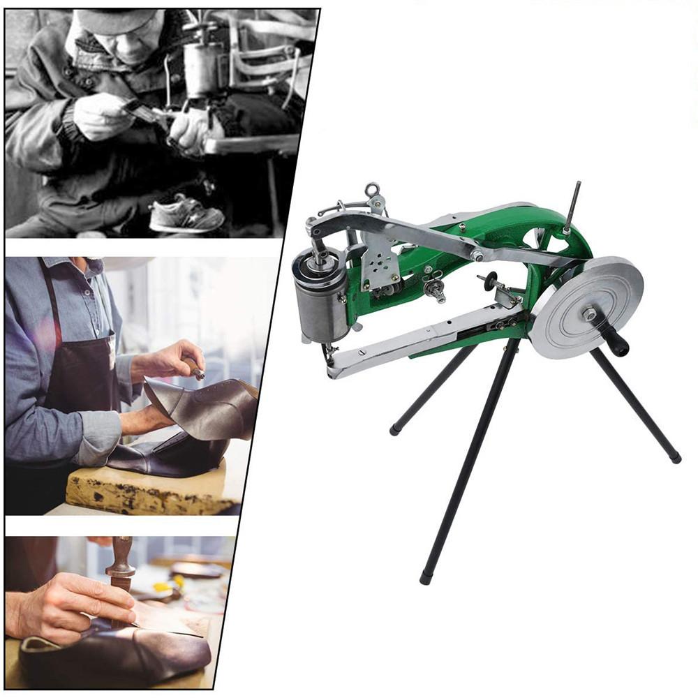 Dual Cotton Nylon Line Shoe Sewing Machine Industrial Shoe Repair Machine Cobbler Manual Shoe Mending Machine
