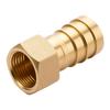 Industrial Use Brass Pipe Fitting Copper Coupler Adapter Versatile Applications Secure Seal Precise Specifications