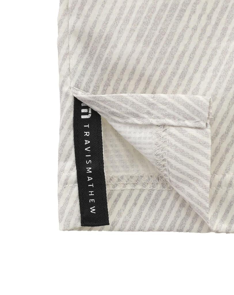 TravisMatthew Short Sleeve Polo Shirt Golf 7AL041 L Men's (Moisture-Wicking, Quick-Drying, Cool-To-the-Touch) / / 1MOB_Moonbeam