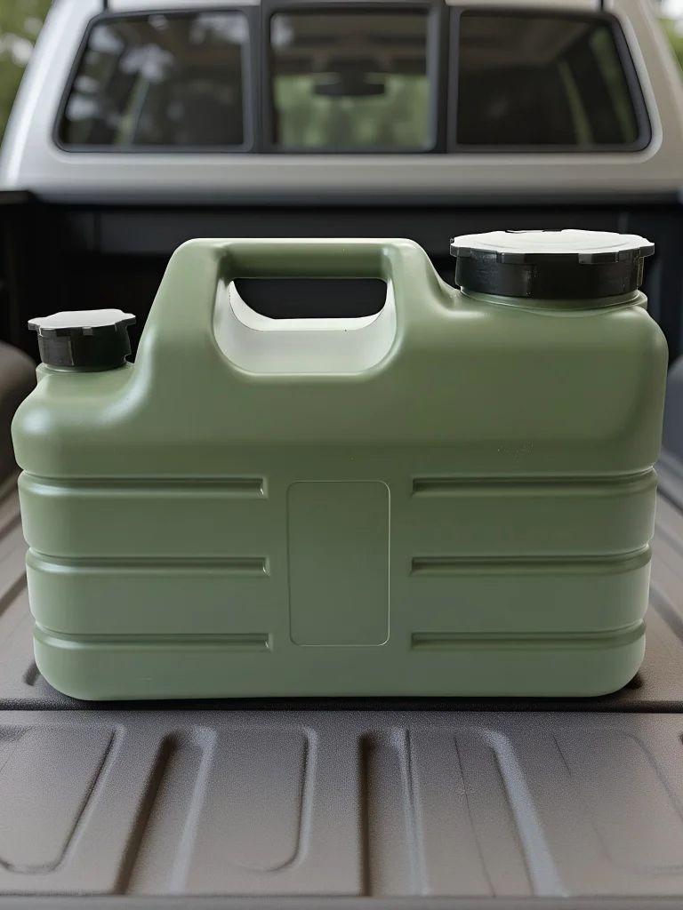 Large Portable Water Storage Container, Leak-Proof for Outdoor Use