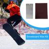 snowboard Scrapper wax kit Stainless Steel Snowboard Waxing Tool for Removing Excess Cooled Wax Ski Snowboard Accessories