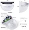 LED Solar Light Outdoor Wall Lamps Energy Garden Lamps Waterproof Solar Fence Lamp Christmas Decoration Festoon Led Light