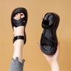 Summer Wear New Non-slip Comfortable Flat-soled Fashion Shoes Versatile Soft-soled Sandals Women