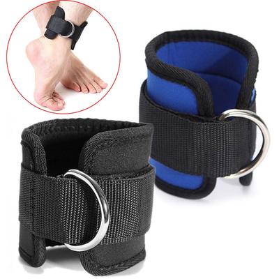 1 Stück Neuestes D-Ring mit Knöchelgurt Knöchelschnalle Widerstandsband Fitnessstudio Aufbau Mehrbeiniger Körper