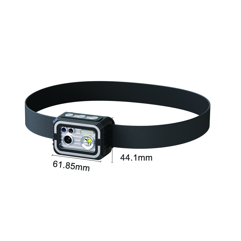 1080P Sports Camera Head Mounted Lighting Camcorders with WIFI Action Cam Video Recorder Bodycamear For Camping and Cycling