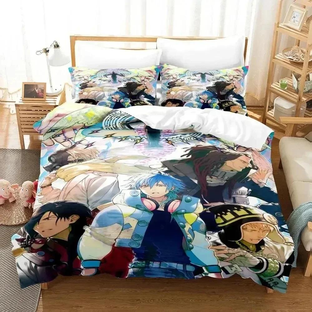 3D Print Anime Dramatical Murder Game Comfortable Duvet Cover Pillowcase Bedding Set Children Bedroom Decoration Home Textile