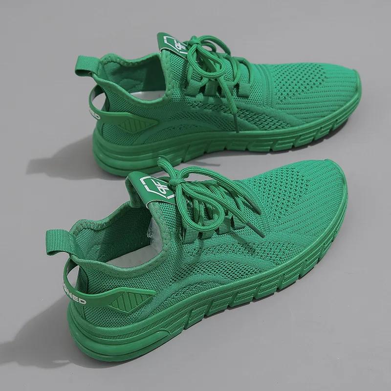 

Женские повседневные кроссовки с воздушной подушкой, женская обувь, дышащие сетчатые женские кроссовки для бега, классическая шнуровка, мужские кроссовки, Tenis Masculino 35