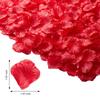 3000/100Pcs 4.5cm Artificial Fake Rose Petals Red Simulation Silk Rose Petal For Valentines Day Wedding Party Romantic Decor