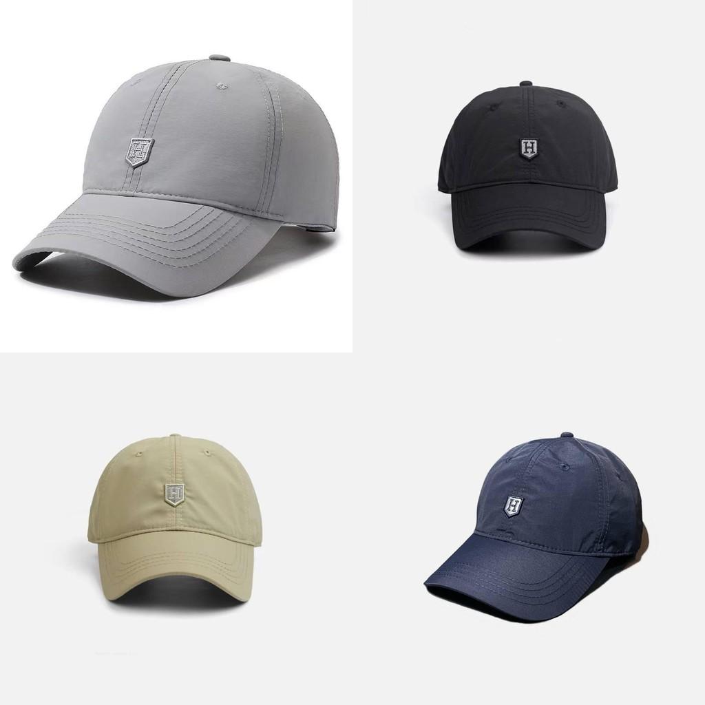 Embroidery Letters H Duck Cap Sports Summer Outdoor Running Breathable Shade