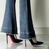 Autumn Bed Cut Men's High Heels Stiletto Flirt Black Sexy Disposable Red Background Career