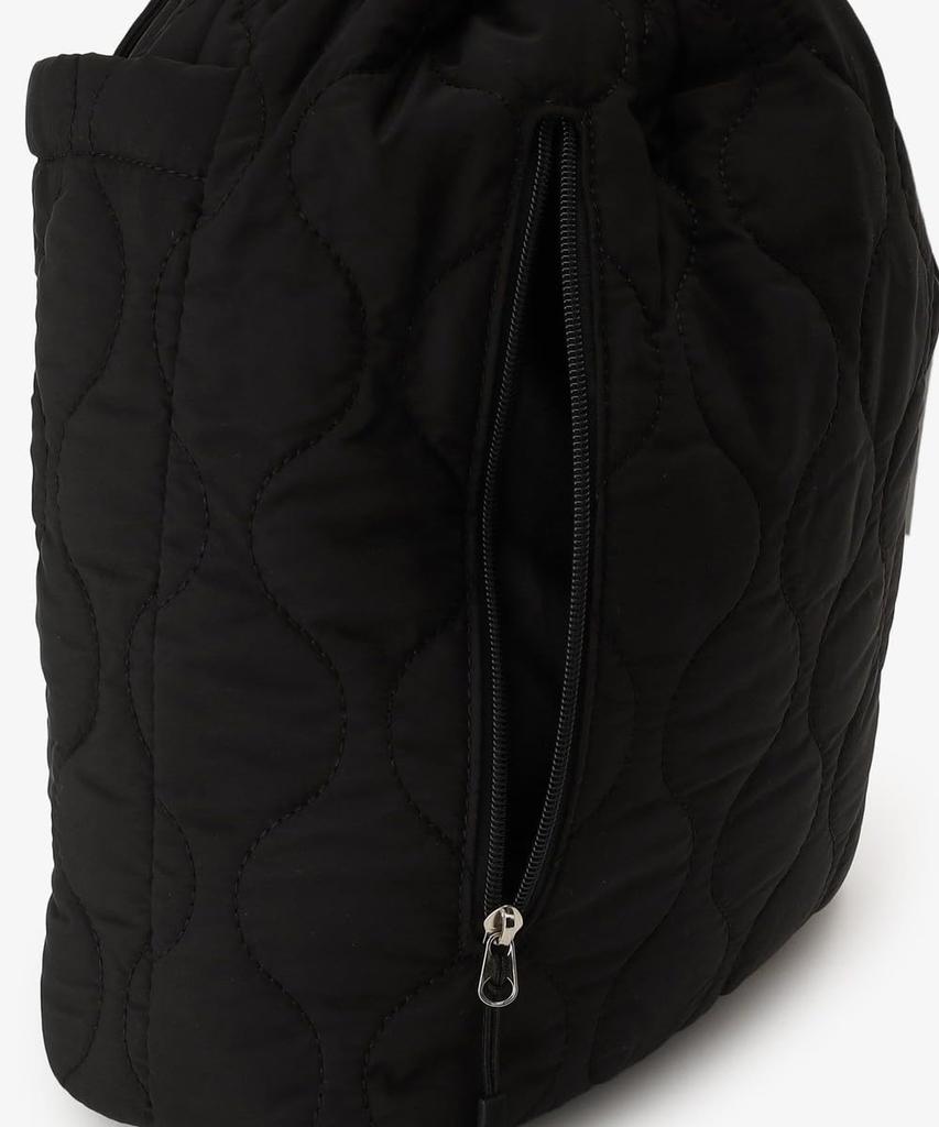 Afternoon Tea Living Tote Bag JQ05 Quilted Tote Bag, Black