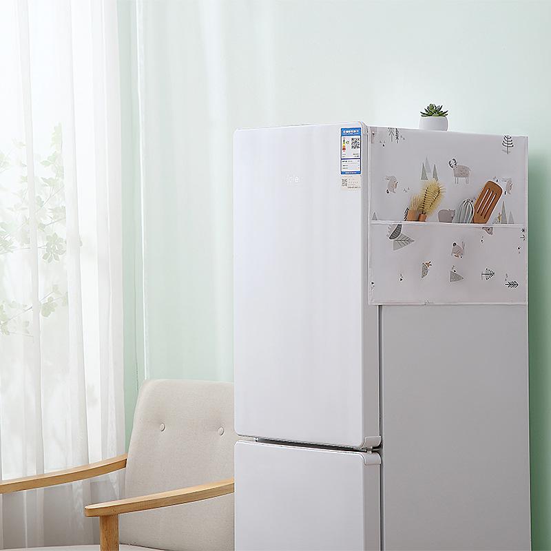 Original Design of Refrigerator Dust Cover Refrigerator Lid ClothDust Cover and Storage Bag