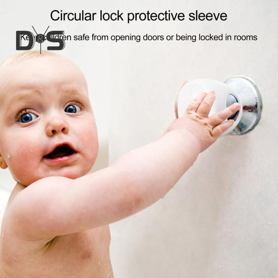 4 Pcs Door Handle Protective Covers Easy Installation Baby Safety Door Lock Childproof Door Knob Handle Cushions Door Handle Protector