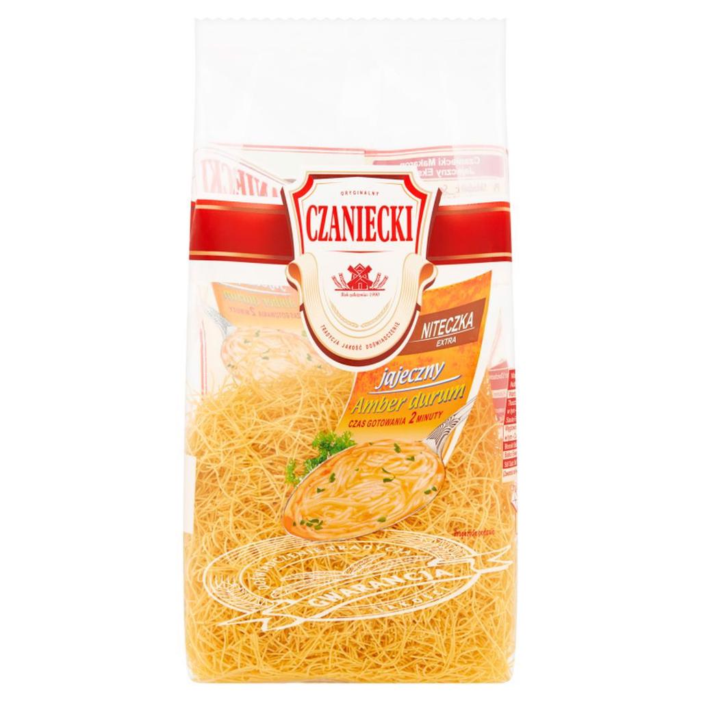 Czaniecki Bernstein Hartweizen Eiernudeln Extra 250 g