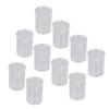 10PCS Glass Beaker Set Experiment Measuring Cup with Scale Teaching Equipment 25mL Capacity